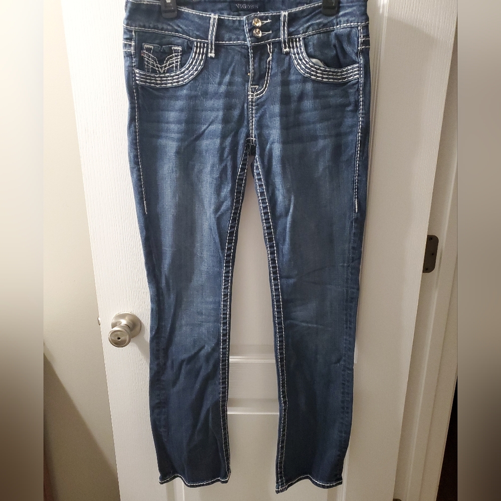 Vigoss Jeans The Chelsea,  size 7/8 length altered to 32"
